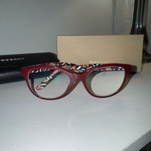 Burberry Burgundy Women's Glasses